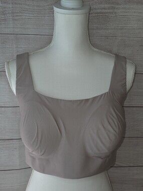 No Boundaries Wire-Free Bonded Square Neck Bralette Size XXXL (Juniors)